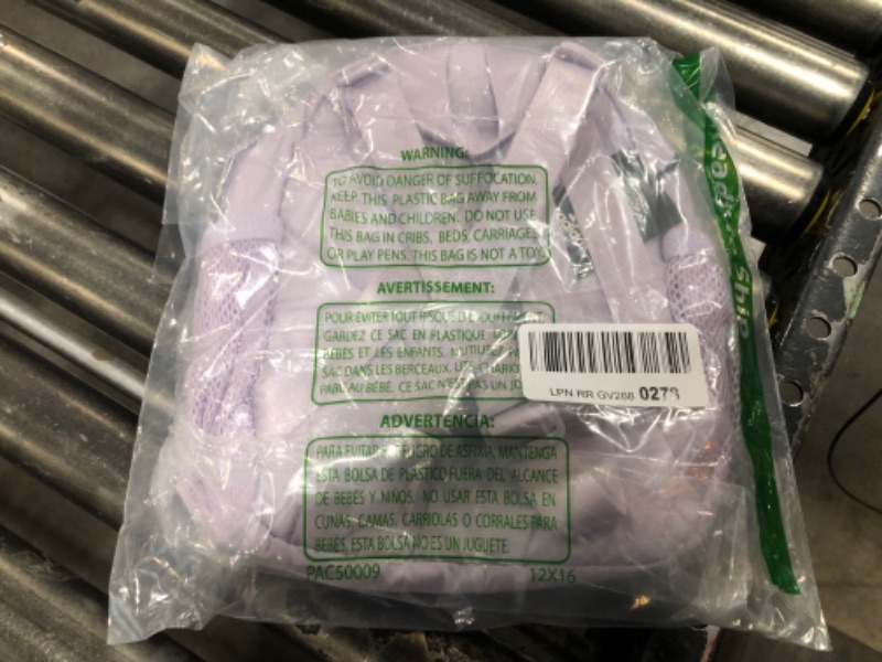 Photo 1 of adidas Linear Mini Backpack Small Travel Bag, One Size Silver Dawn Grey/Silver Violet Purple One Size