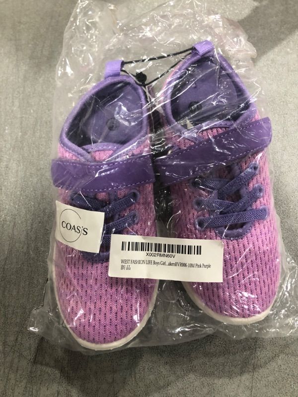 Photo 2 of COASIS Toddler Shoes Boys Girls Sneakers, Comfortable Running Tennis Athletic Shoes for Little Kid/Big Kid 10 Toddler Pink Purple