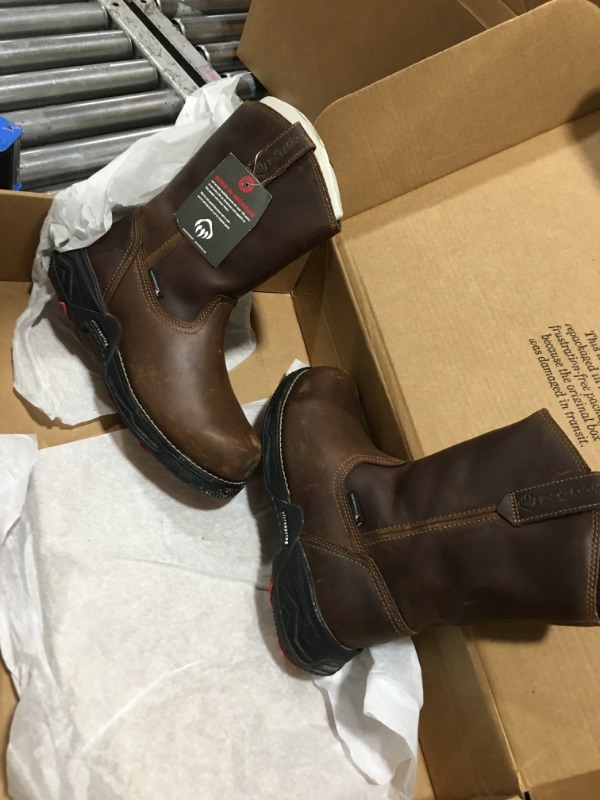 Photo 1 of Brown Wolverine Boots - Mens - Size 11 - Worn 