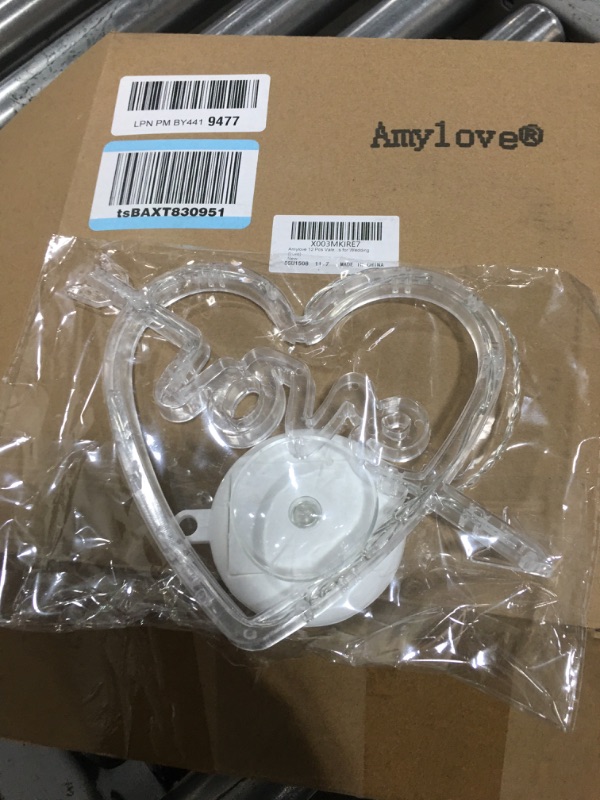 Photo 2 of AMYLOVE - 12PCS for Wedding "LOVE" + HEART + ARROW 