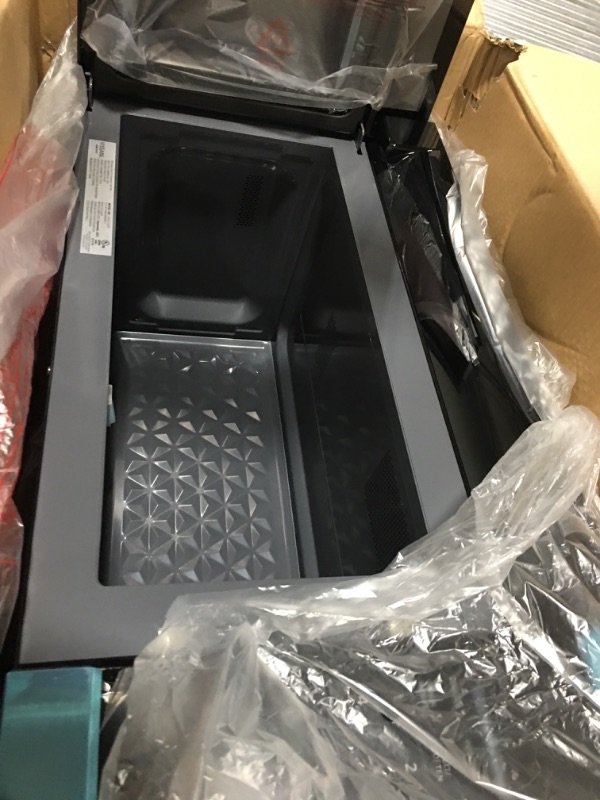 Photo 1 of 1.7 cu. ft. 1000-Watt Over the Range Microwave in Stainless Steel