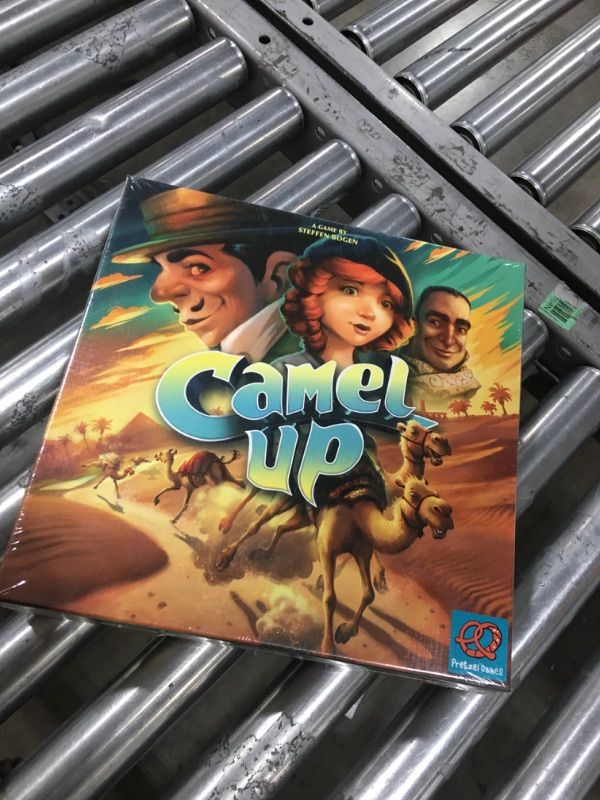 Photo 2 of Camel Up (Second Edition) | Strategy , Dice Game | Family Board Game for Adults and Kids | Ages 8 and up | 3 to 8 Players | Average Playtime 30-45 Minutes | Made by Eggertspiele