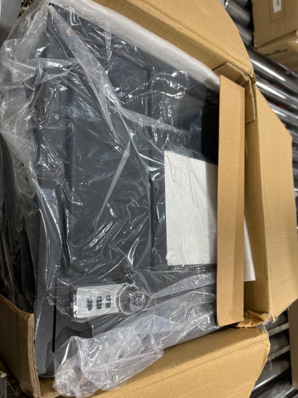 Photo 1 of HECASA Center Console Gun Safe Storage Box Compatible with 2014-2022 Toyota Tundra Powder Coated Steel Replacement for 00016-34174 0001634174 Console Vault