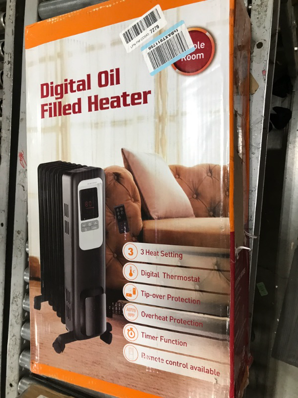 Photo 1 of Digital Oil Filled Heater