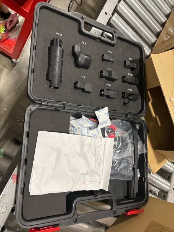 Photo 3 of **NOT PROPERLY FUNCTIONAL** LAUNCH X431 PROS V+ 5.0 Elite Bidirectional Scan Tool with 2024 Newly Released DBSCar VII Connector,37+ Reset for All Cars,ECU Online Coding,CANFD,Key IMMO,FCA AutoAuth,VAG Guide,2 Yrs F-Ree Update