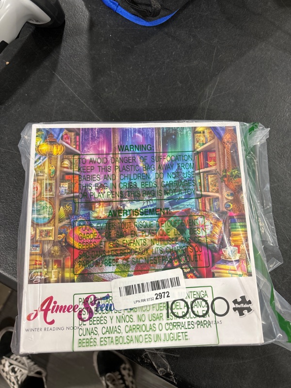 Photo 1 of Buffalo Games - Aimee Stewart - Winter Reading Nook - 1000 Piece Jigsaw Puzzle for Adults Challenging Puzzle Perfect for Game Nights - 1000 Piece Finished Size is 26.75 x 19.75