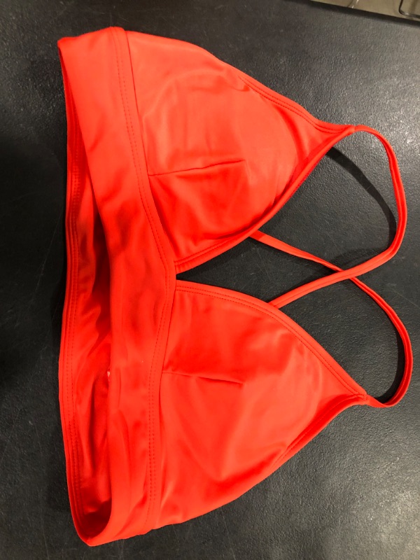 Photo 1 of BIKINI TOP FIRE ORANGE LARGE 