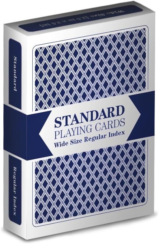 Photo 1 of Brybelly Gcar 002 Playing Cards Blue Deck Wide Size Standard Index 5 PACK