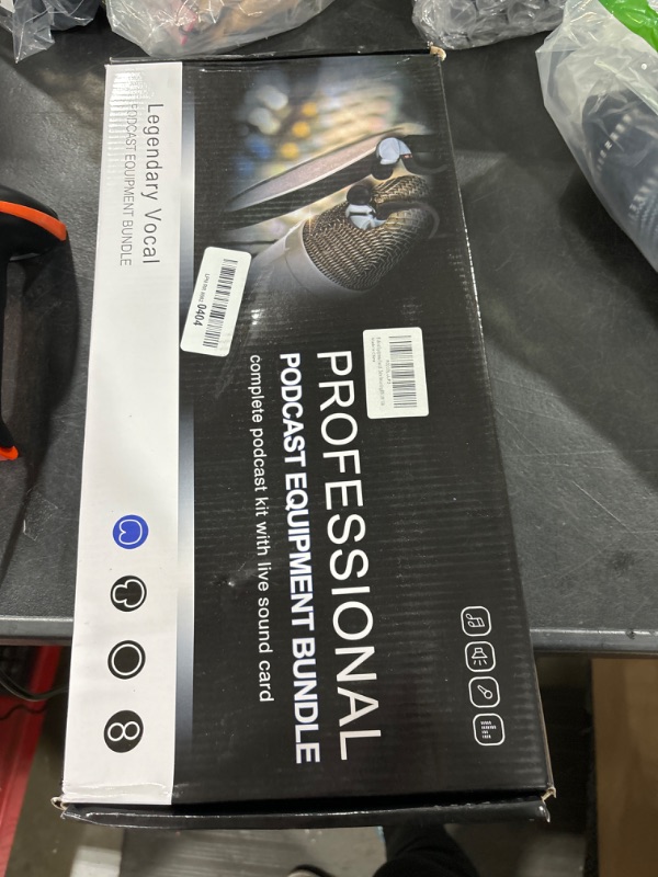 Photo 2 of Podcast Equipment Bundle, BM-800 Condenser with Voice Changer, Recording Studio Package - Podcast Microphone Bundle for Laptop, Streaming/Live Broadcast/YouTube Recording (AM200-V8)