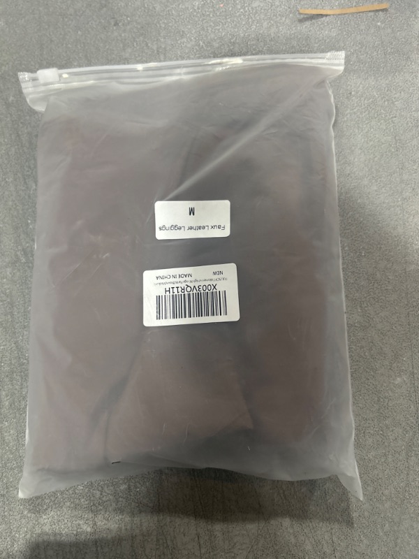 Photo 1 of FULLSOFT Faux Leather Leggings Pants for Women High Waisted Stretchy Pleather Pants with Fleece Lined / MEDIUM 