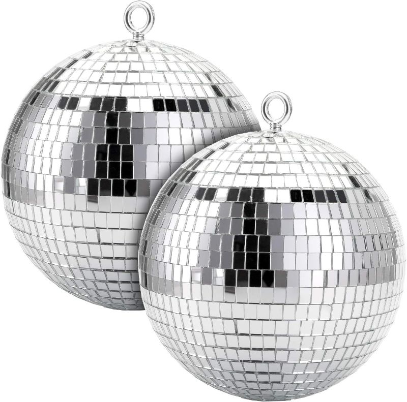 Photo 1 of 2 pack small disco balls