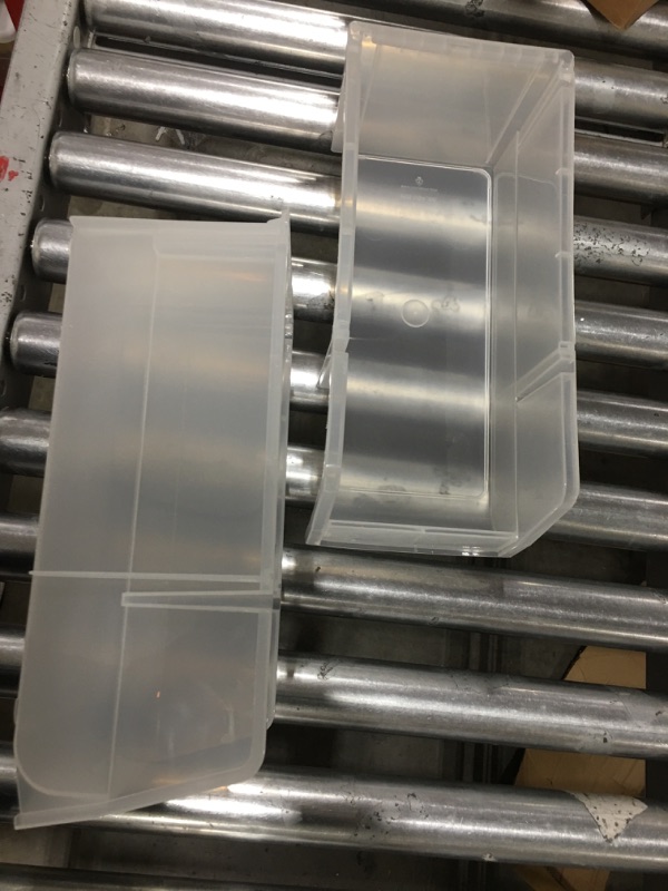 Photo 2 of 13x5" - Bins - Trays - Clear - Set of 8