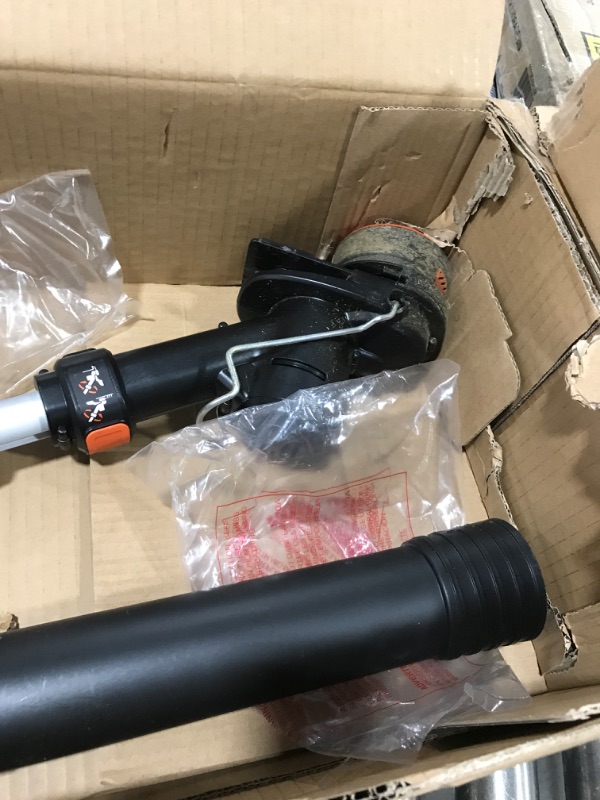 Photo 1 of BLACK+DECKER LCC140 40-volt Max String Trimmer and Sweeper Lithium Ion Co with Replacement Spool with 30 Feet w/ extra 30-ft spool