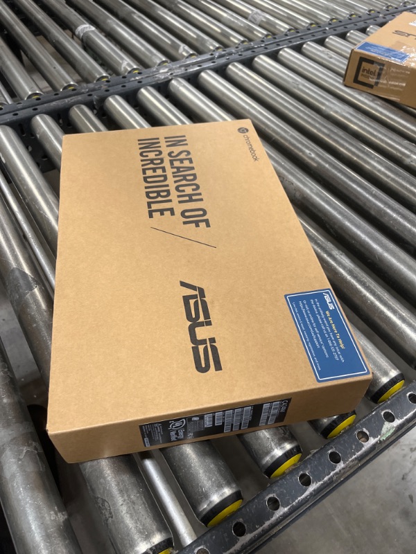 Photo 1 of ASUS C424MA-AS48F Chromebook C424, 14.0" 180 Degree FHD NanoEdge Display, Intel Dual Core Celeron Processor, 4GB LPDDR4 RAM, 128GB Storage, Silver Color, C424MA-AS48F Celeron | 4GB | 128GB