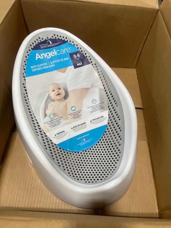 Photo 2 of Angelcare Baby Bath Support (Grey) | Ideal for Babies Less than 6 Months Old