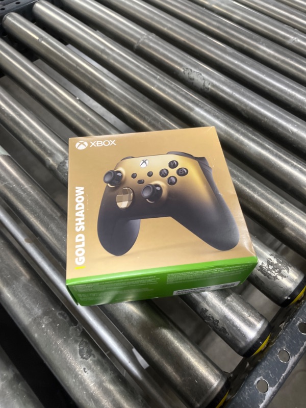 Photo 6 of Xbox Special Edition Wireless Gaming Controller – Gold Shadow – Xbox Series X|S, Xbox One, Windows PC, Android, and iOS Gold Shadow Wireless Controllers