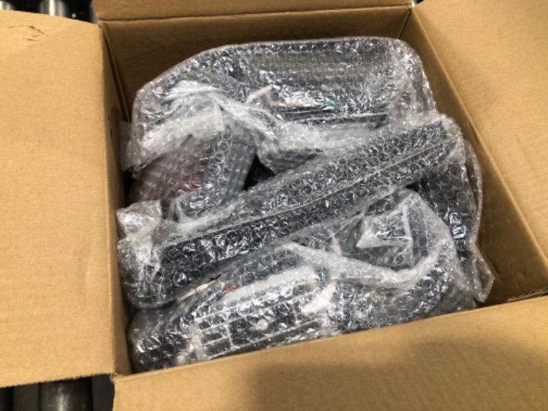 Photo 1 of Golf Cart Turn Signal Kit,Golf Cart Lights,Golf Cart LED Headlight and Tail Light Kit for Club Car DS Carts 1993-up Gas & Electric Models(12V),with Upgrade Headlights, Amber Turn Signals, Brake Lights