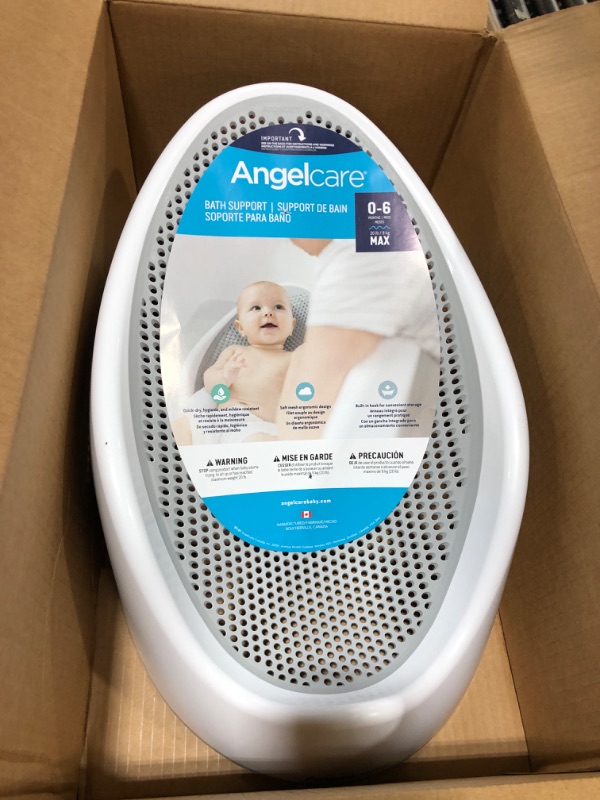 Photo 2 of Angelcare Baby Bath Support (Grey) | Ideal for Babies Less than 6 Months Old