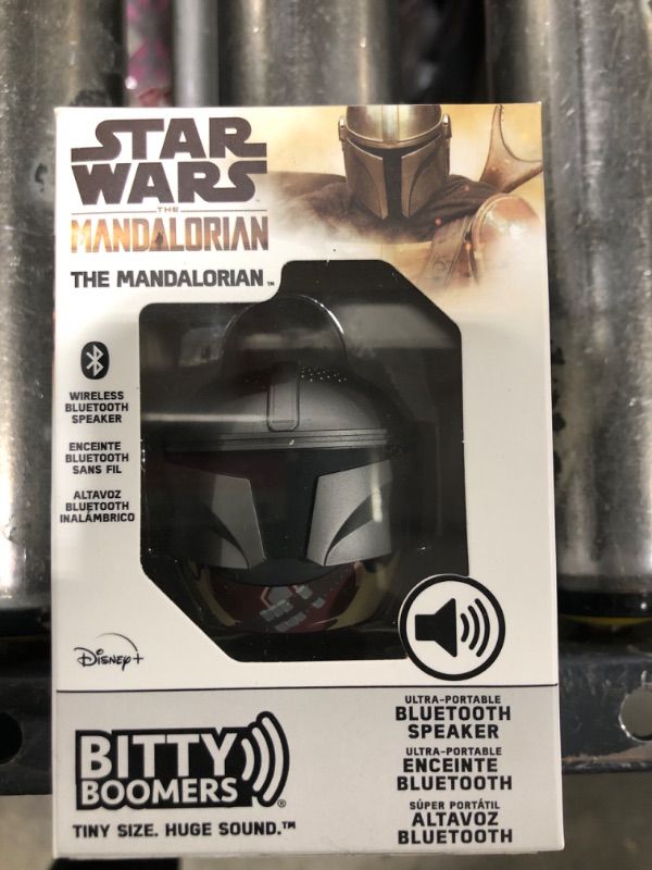 Photo 2 of Bitty Boomers Star Wars The Mandalorian: The Mandalorian- Mini Bluetooth Speaker