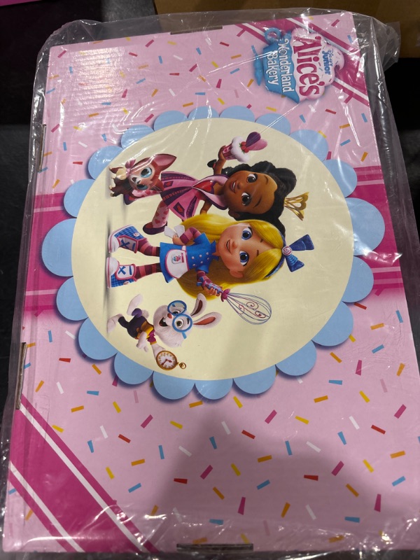 Photo 1 of ALICE WONDERLAND BAKERY Disney Junior Dress Up Set with Trunk, Size 4-6X, Pretend Play, Officially Licensed Kids Toys for Ages 3 Up, Gifts and Presents, Amazon Exclusive