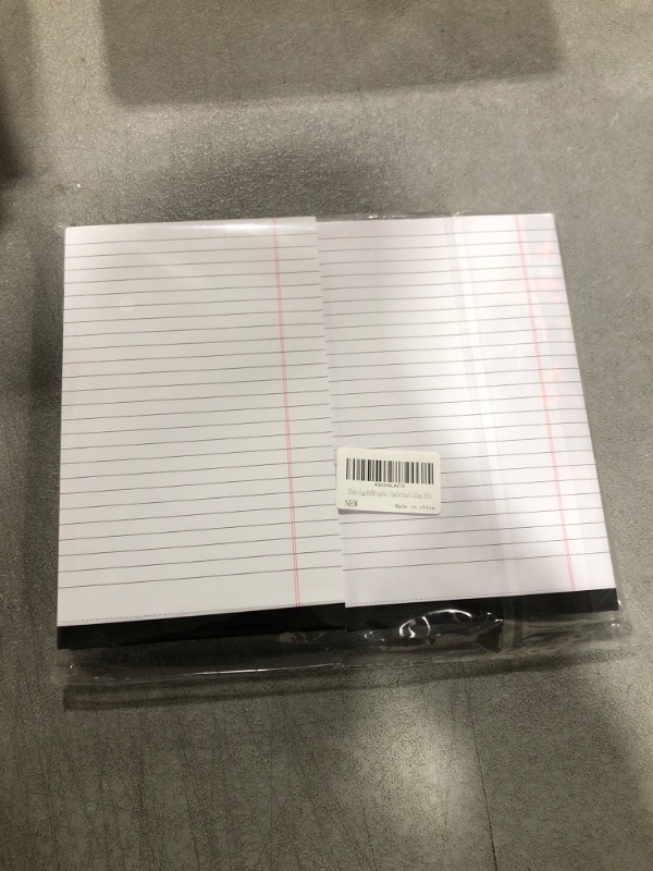 Photo 2 of 10 Pack of Legal Pad Writing Pads 5" x 8" Notepad 80gsm Recycled Paper Small Legal Pads 25 Lines Note Pads Perforated Legal Pads 30 Sheets Double-Sided Printing Legal Pads for School, College, Office
