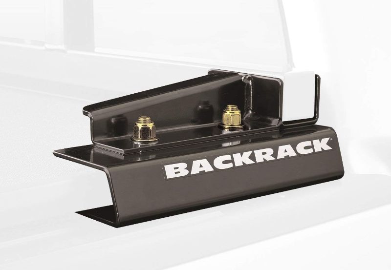 Photo 1 of BACKRACK | Hardware Kit for use w/Wide-Top Tonneau, Black, No Drill | 50327 | Fits 2016-2023 Toyota Tacoma; 2005-2015 Toyota Tacoma w/Utility Track System
