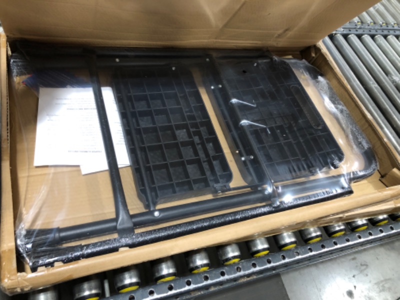 Photo 1 of Step Ladder 2 Step Folding with Handgrip, 500Lbs Steel Step Stool, Folding Ladder with Anti-Slip Wide Pedals, Portable Kitchen/Closet Small Step Ladder, Multi-use Step Stool Black by Double Elite 2-Step Steel Alloy