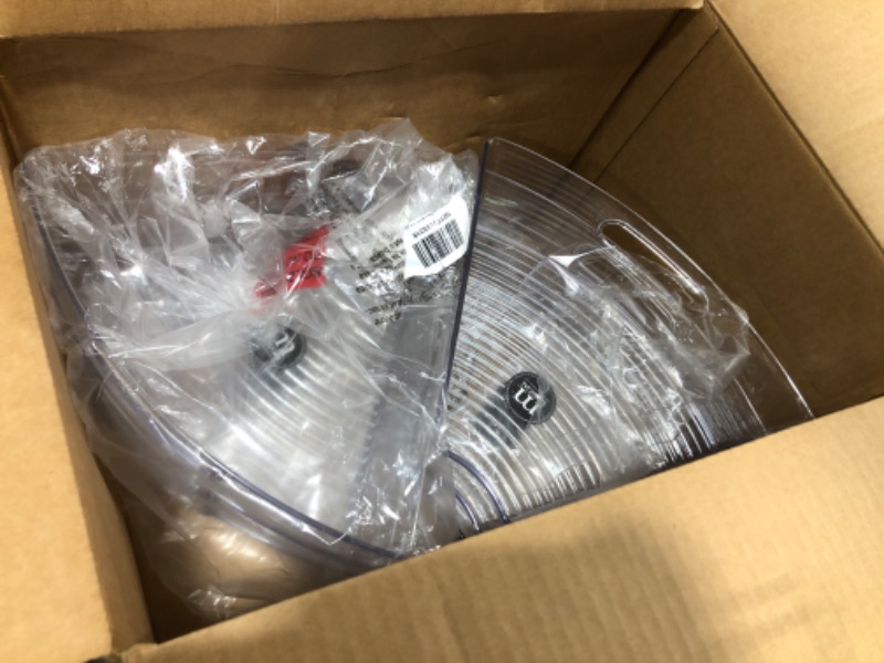 Photo 1 of mDesign Kitchen Cabinet Plastic Lazy Susan Storage Organizer Bins with Front Handle - Large Pie-Shaped 1/6 Wedge - Ligne Collection - 6 Pack - Clear 6 Clear