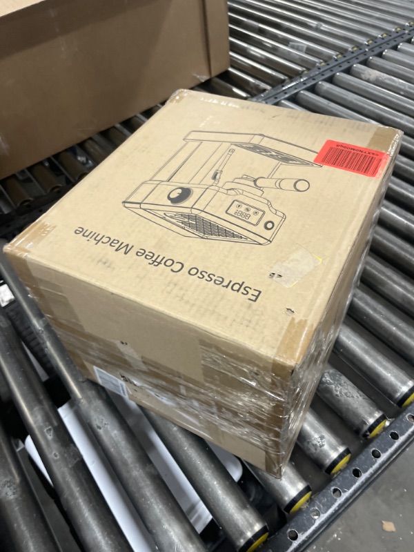 Photo 1 of Homtone Espresso Machine 20 Bar, Stainless Steel Espresso Machine with Milk Frother for Cappuccino, Latte, Touch Screen Espresso Coffee Maker for Home
