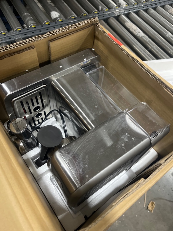 Photo 1 of Homtone Espresso Machine 20 Bar, Stainless Steel Espresso Machine with Milk Frother for Cappuccino, Latte, Touch Screen Espresso Coffee Maker for Home
