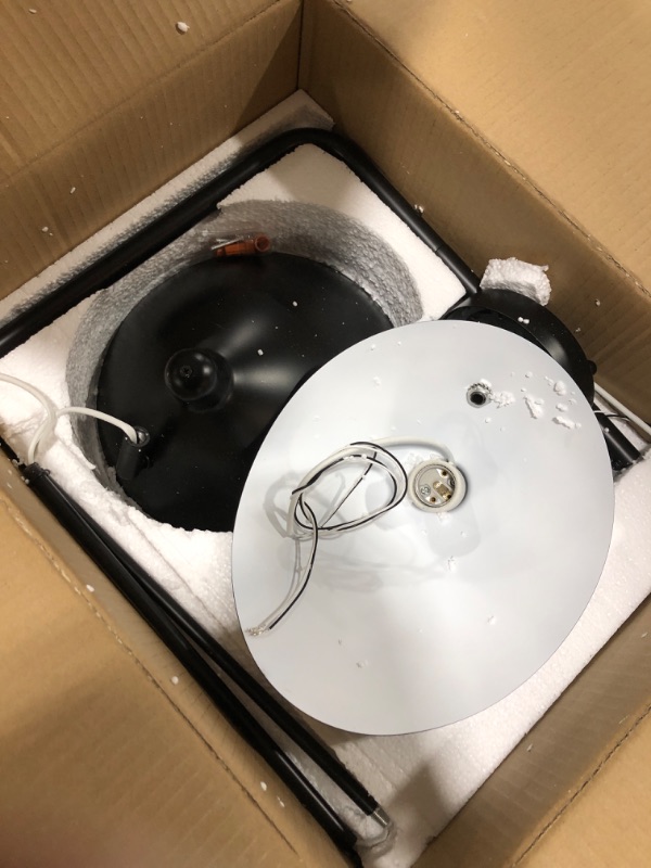 Photo 1 of MhyTogn 67" Mid-Century Wall Sconce Plug in with Adjustable 2-Arms, Matt Black Wall Lights with On/Off Cord for Bedroom, Living Room, Dining Room 2-Light 1 Pack Black