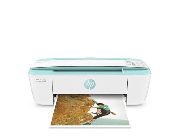 Photo 1 of HP DeskJet 3755 Compact All-in-One Wireless Printer | T0A36AN Seagrass Printer 