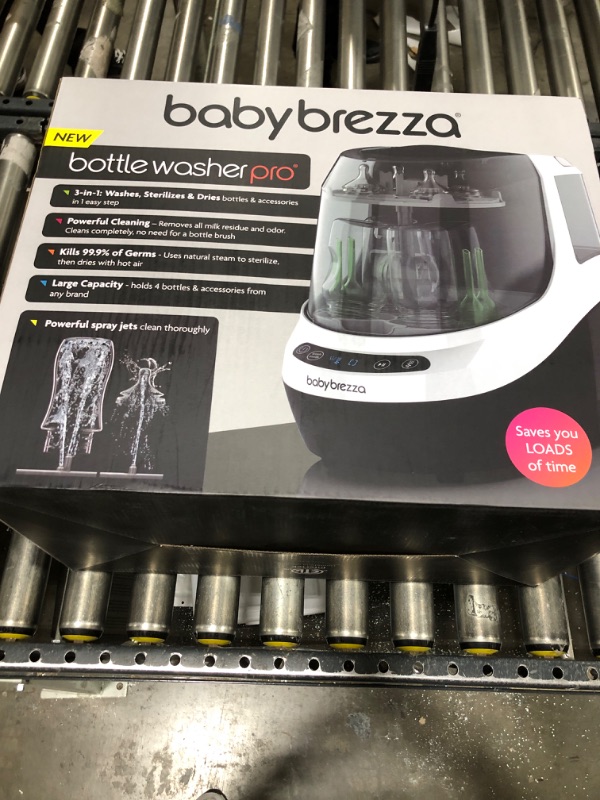 Photo 4 of Baby Brezza Bottle Washer Pro - Baby Bottle Washer, Sterilizer + Dryer - All in One Bottle Cleaner Machine Replaces Tedious Bottle Brushes and Hand Washing