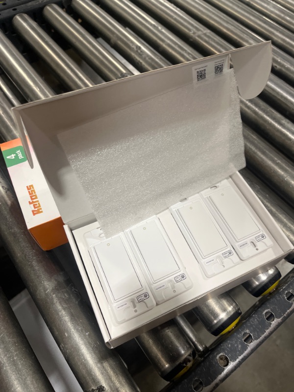 Photo 1 of Refoss Smart Switch Single Pole 4 Pack, Smart Light Switch, Neutral Wire Required, Compatible with Apple HomeKit, Amazon Alexa, Voice Control, 120V AC, 2.4GHz Wi-Fi, No Hub Required