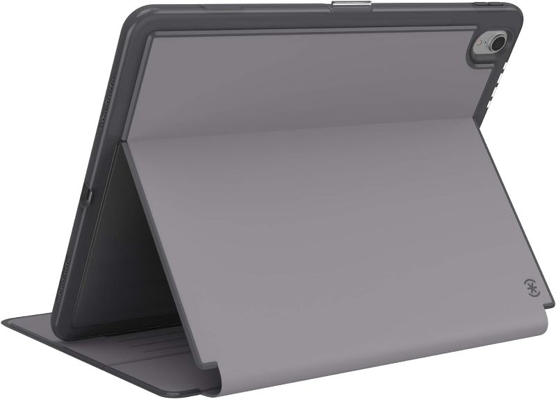 Photo 1 of Speck Products Presidio PRO Folio 12.9-inch iPad Pro Case (2018), Filigree Grey/Slate Grey