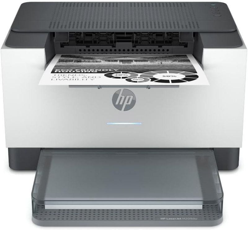Photo 1 of HP LaserJet M209dw Wireless Printer, Print, Fast speeds, Easy setup, Mobile printing,Best-for-small-teams
