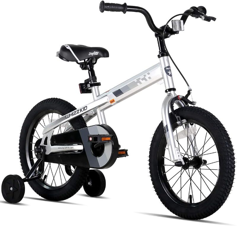 Photo 1 of JOYSTAR Whizz Kids Bike 16 Inch Kids' Bicycle for Toddler and Kids Ages 2-9 Years Old, Children BMX Bicycles with Training Wheels for Boys Girls, Multiple Colors Blue 126Inch with Training Wheels----  *****STOCK PHOTO FOR REFERENCE ONLY, BIKE IS NOT THE S