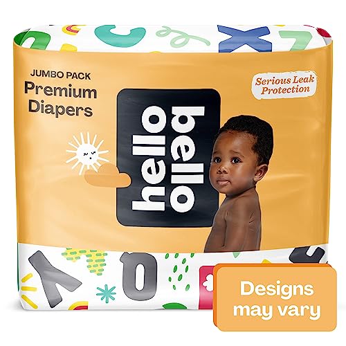 Photo 1 of Hello Bello Premium Baby Diapers Size 5 I 72 Count of Disposable, Extra-Absorbent, Hypoallergenic, and Eco-Friendly Baby Diapers with Snug and Comfort Fit I Surprise Boy Patterns
