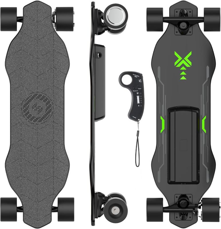 Photo 1 of isinwheel V8/V6 Electric Skateboard with Remote, 1200W/450W Brushless Motor, 30 Mph /12Mph Top Speed, Electric Longboard for Adults ?Teens
