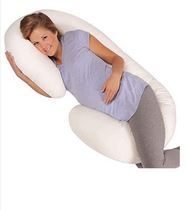 Photo 1 of Leachco Snoogle Original Maternity/Pregnancy Total Body Pillow, Ivory 