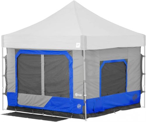 Photo 1 of  E-Z UP Camping Cube 6.4, Converts 10' Straight Leg Canopy into Royal Blue 