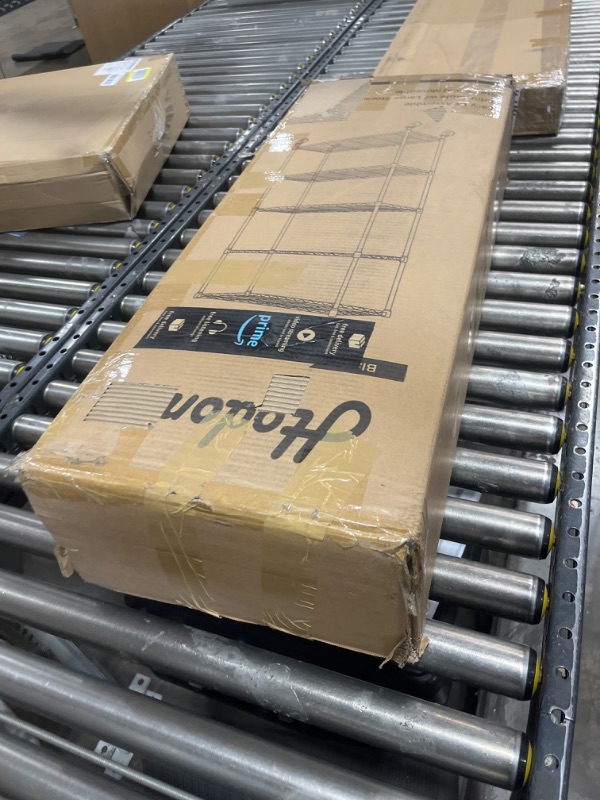 Photo 1 of Metal Shelving Unit with Wheels, 5-tier Wire Shelving with Adjustable Shelves for Storage, Freestanding Heavy Duty Metal Wire Storage Shelf Rack for Pantry Garage Kitchen, 36"W x 14"D x 75"H