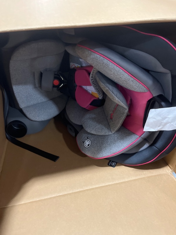 Photo 1 of Safety 1st Grow and Go Comfort Cool All-in-One Convertible Car Seat, Rear-facing 5-50 lbs, Forward-facing 22-65 lbs, and Belt-positioning booster 40-100 lbs , Niagara Mist