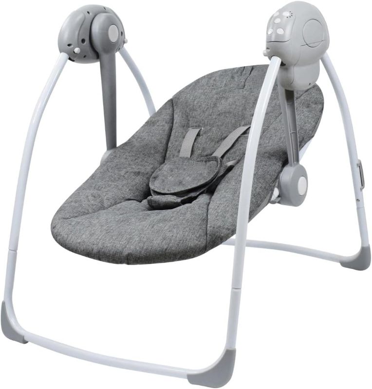 Photo 1 of  Vannetgo Comfort Portable Swing,Comfort Baby Rocking Chair with Soothing Music?Foldable,Bionic Design, Baby Sleeps Peacefully (WTY25141) 