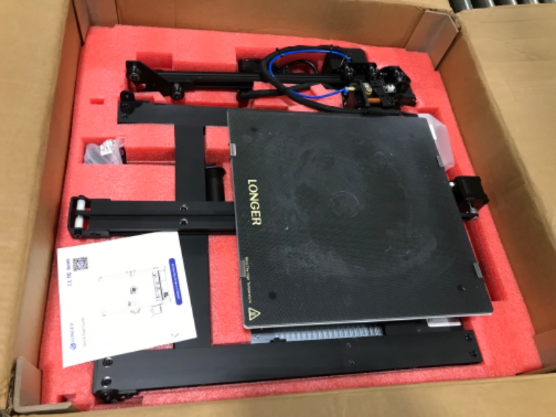 Photo 2 of Longer LK5 Pro 3 3D Printer 11.8x11.8x15.7in Large Printing Size FDM 3D Printer Fully Open Source Motherboard Upgrade TMC 2209 with Resume Printing 3D Printers 95% Pre-Assembled Ideal for Beginners