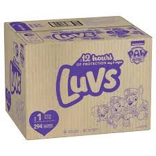 Photo 1 of  Luvs Paw Patrol Diapers Size 1, 294 count - Disposable Diapers