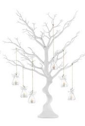 Photo 1 of Nuptio White Christmas Tree Branch Artificial 30 inch Tall Manzanita Tree Centerpiece Wedding Centerpieces for Tables, Decorative Ornament Display Tree Branches for Decoration Weddings 30in H - White