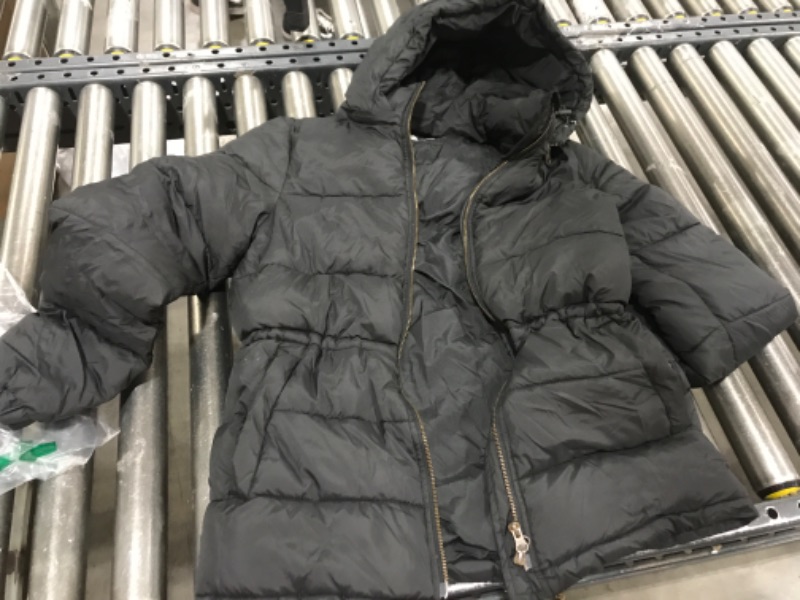 Photo 1 of AMAZON ESSENTIALS PUFFER JACKET, BLACK, SIZE XS