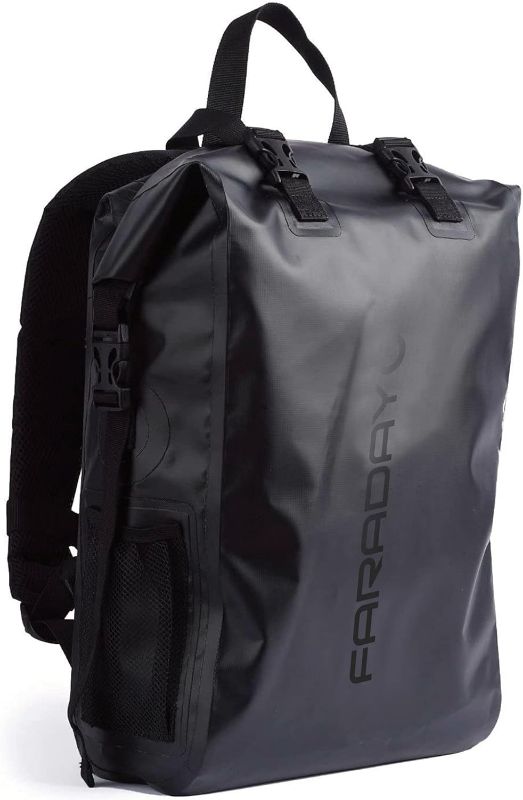 Photo 1 of Faraday Defense Waterproof Faraday Dry Bag - 17L Backpack - Fast, Easy Access for Device Shielding - Protect Data and Devices from Hacking, Tracking, EMP 