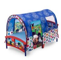 Photo 1 of Delta Children Toddler Tent Bed, Disney Mickey Mouse 